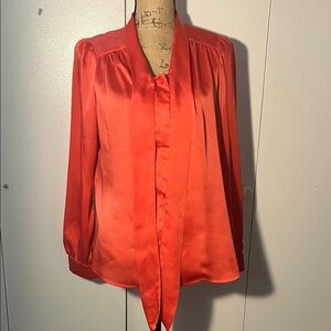 Jade Vibrant Red Women's Blouse